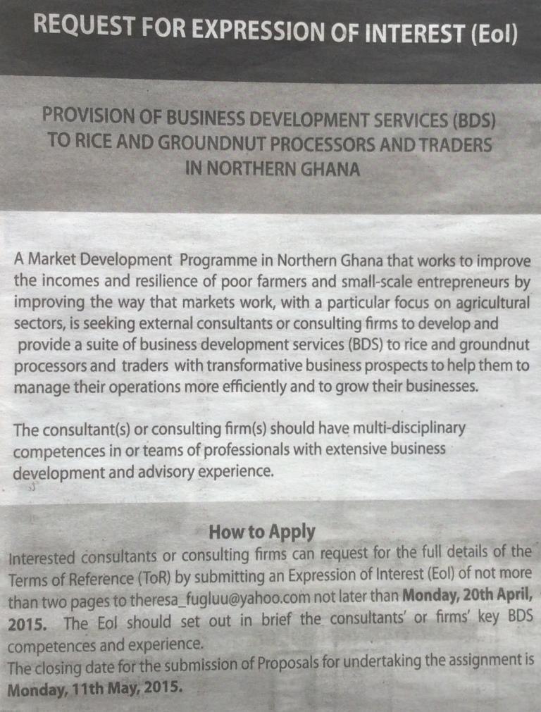 EOI-BDS Ghana